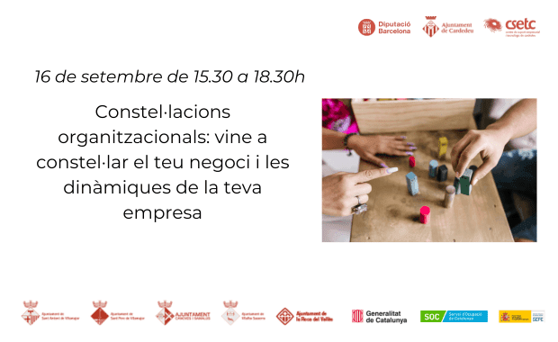 Constel·lacions organitzacionals: vine a constel·lar el teu negoci i les dinàmiques de la teva empresa     