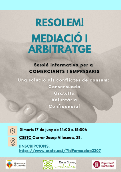 Xerrada: Resolem ! Mediació i arbitratge