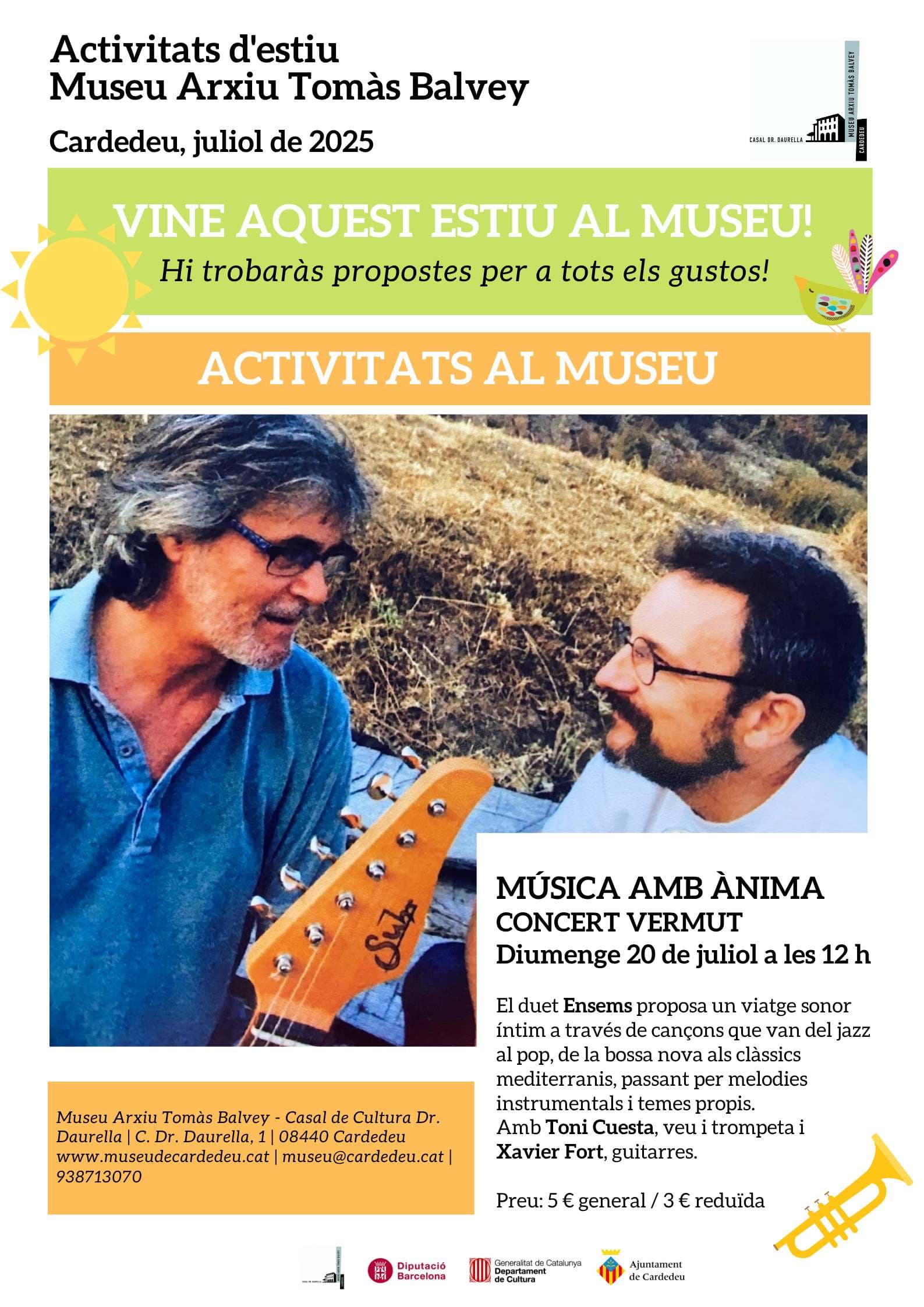Música amb ànima per a tots els gustos Concert vermut