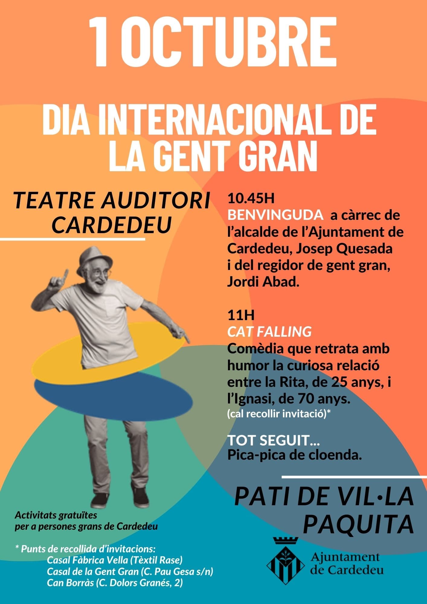 Cardedeu celebra el Dia Internacional de la Gent Gran